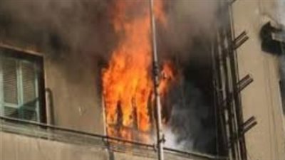 إصابة شخص في حريق شقة سكنية ببولاق الدكرور 