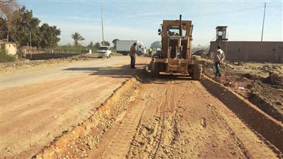 تفاصيل جولة محافظ الغربية لمتابعة مشروعات الرصف والتطوير بمركز طنطا