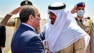 الرئيس السيسي يستقبل نظيره الإماراتي في زيارة أخوية