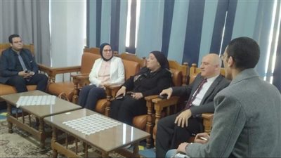 تفاصيل لقاء مسؤول كبير بـ«الصحة» بوكيل الوزارة في المنوفية