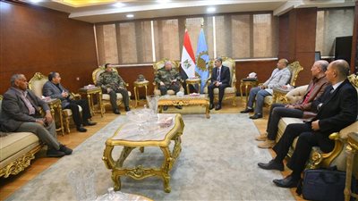 تفاصيل اجتماع محافظ الغربية مع مسؤولي جهاز مشروعات الخدمة الوطنية 