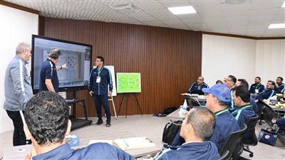 حسام البدري يشارك فى الدورة التدريبية PRO ببغداد