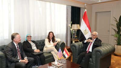 تفاصيل لقاء وزير التعليم وسفيرة الولايات المتحدة بالقاهرة لبحث التوسع في مدارس «STEM»