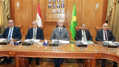 تفاصيل اجتماع مجلس جامعة المنوفية
