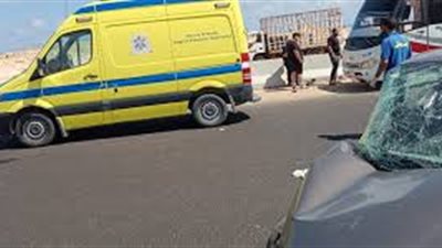 مصرع وإصابة 2 في حادث تصادم بالطريق الأوسطي بـ15 مايو 