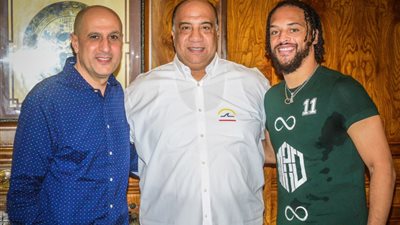 مصيلحى يستقبل المحترف الأمريكي 