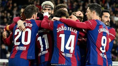 برشلونة في مواجهة سهلة أمام لاس بالماس في الدوري الإسباني