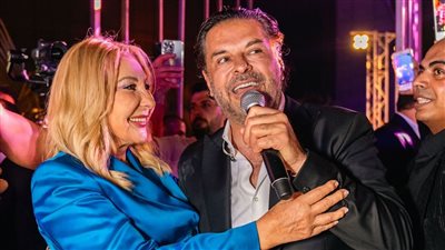 في حفل سحور زاخر.. راغب علامة يوجه تحية لنجمات مصر (صور)