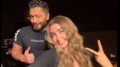 تامر حسني عن فيلمه الجديد مع هنا الزاهد: 