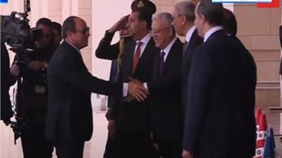 عزف السلام الوطني فور وصول الرئيس السيسي لمقر البرلمان بالعاصمة الإدارية