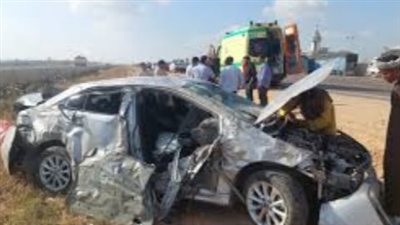 مصرع وإصابة 4 أشخاص من أسرة واحدة في حادث مرعب بقنا 