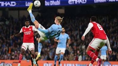 هالاند يقود تشكيل السيتي أمام أرسنال في الدوري الإنجليزي 