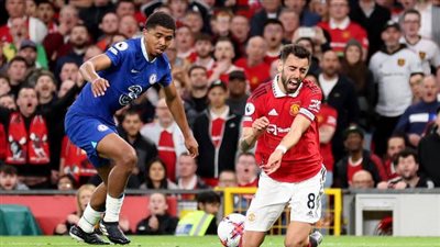 قمة بين مانشستر يونايتد وتشيلسي في الدوري الإنجليزي