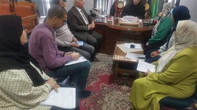 استعدادا لعيد الفطر.. تفاصيل اجتماع وكيل صحة المنوفية بمديري الإدارات