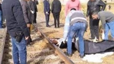 مصرع شاب صدمه قطار عند مزلقان أبو تشت بقنا