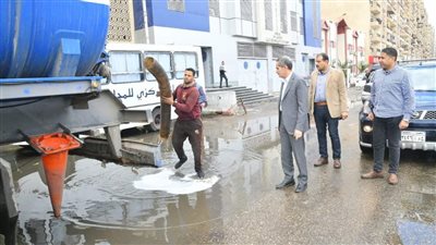  جولة مفاجئة لمحافظ الغربية لمتابعة جهود رفع نواتج الأمطار فى المحافظة