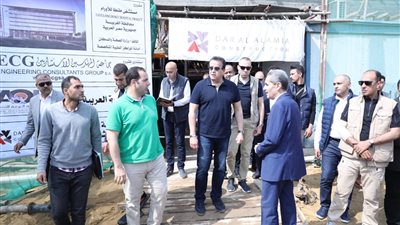 وزير الصحة يتفقد موقع إنشاء مستشفى أورام طنطا الجديد ويوجه بتسريع معدلات الإنجاز 