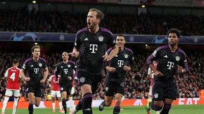 التعادل يحسم مباراة أرسنال والبايرن في دوري أبطال أوروبا