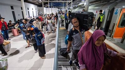 تصل إلى 193 مليون.. أكبر حركة سفر بشري أثناء عيد الفطر بإندونيسيا