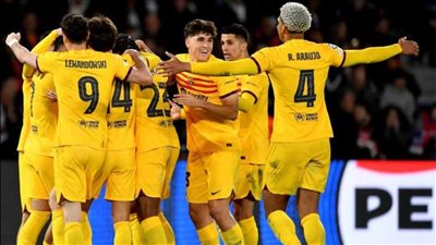 برشلونة يضع قدم بقبل نهائي دوري أبطال أوروبا بالفوز على سان جيرمان 