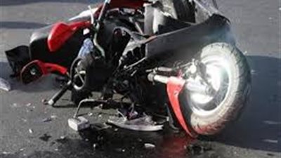 إصابة 4 أشخاص فى حادث تصادم موتوسيكل وسيارة بالغربية
