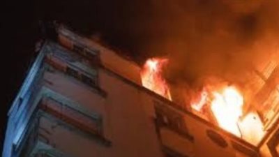 مصرع طفلة في حريق شقة سكنية بأبو النمرس 