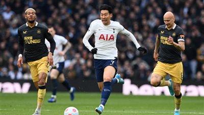 سون يقود تشكيل توتنهام أمام نيوكاسل في الدوري الإنجليزي