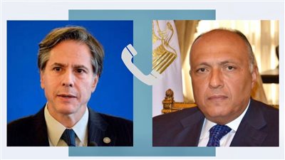 وزير الخارجية يؤكد لنظيره الأمريكي حرص مصر على احتواء الأزمة بين إيران وإسرائيل