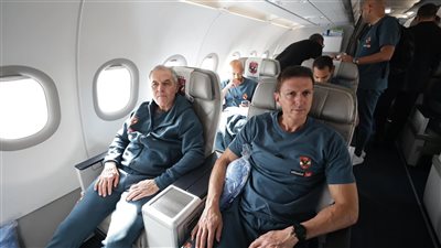 بعثة الأهلي تتجه إلى الكونغو لمواجهة مازيمبي في دوري الأبطال.. صور