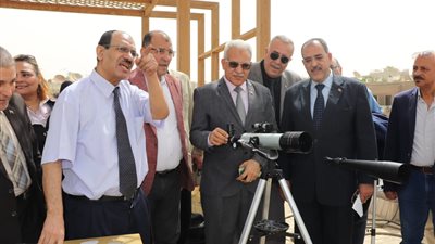 افتتاح أول مرصد فلكى بمدرسة الشيماء الثانوية بنات بالقاهرة (صور)