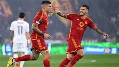 روما يتأهل إلى نصف نهائي الدوري الأوروبي بفوزه علي الميلان 