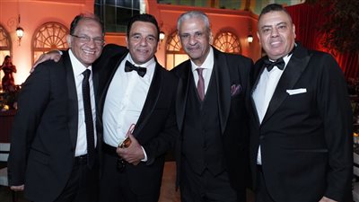 الصور الأولى من حفل زفاف عبد الرحمن نجل محمد فؤاد