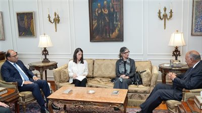 وزير الخارجية يؤكد ضرورة وقف الاعتداءات الإسرائيلية ضد المدنيين بغزة