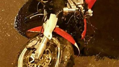 اصابة شاب عقب انقلاب موتوسيكل فى أسوان