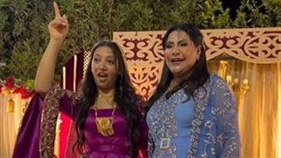 بدرية طلبة تحتفل بـ حنة ابنتها.. وهذا موعد الزفاف (صور)