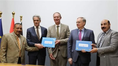 محافظ أسوان يشهد مراسم توقيع بروتوكول التعاون المشترك بمتحف النوبة لتنفيذ مشروع تطوير البر الغربى