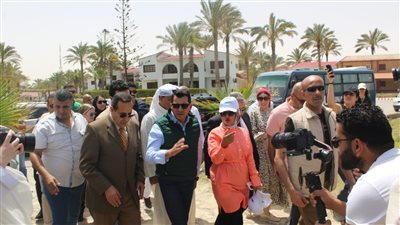 خلال زيارته لشمال سيناء.. وزير الشباب والرياضة يشارك في مغامرة يلا كامب بالعريش