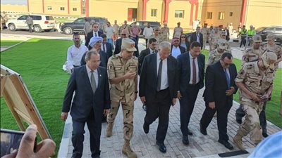 السيد القصير يستعرض جهود تحقيق التنمية الزراعية في سيناء