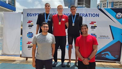 الصيد يحقق نتائج مميزة في بطولة كأس مصر للسباحة القصيرة رجال وسيدات