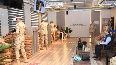 الرئيس السيسي يتفقد الأكاديمية العسكرية بالعاصمة الإدارية الجديدة| فيديو