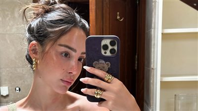 حاجة تشرف.. بسمة بوسيل تزور المتحف المصري الكبير (صور)