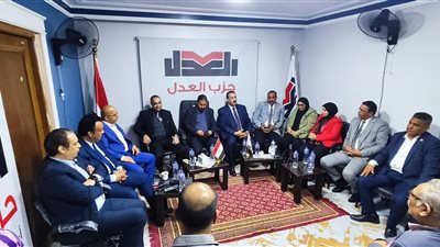 حزب العدل يدشن صالونه السياسي بالإسكندرية (صور)