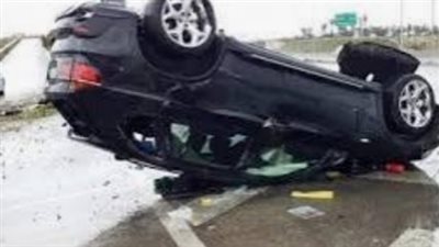 إصابة 3 أشخاص في حادث انقلاب سيارة ملاكي بقنا 