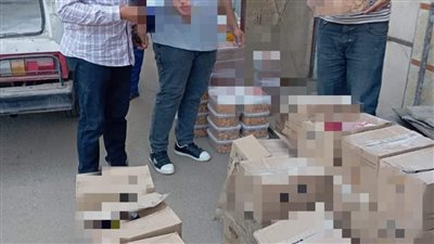 ضبط 5200 قطعة بسكويت منتهية الصلاحية في حملة تموينية بالبحيرة (صور)