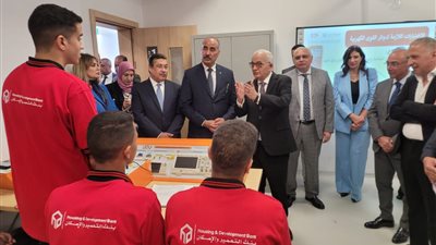 وزير التربية والتعليم يشهد افتتاح مدرسة السويدى إلكتريك بالسادات