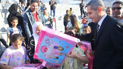 محافظ الغربية يشهد فعاليات اليوم الترفيهي لـ الأيتام ويوزع الهدايا على 160 طفل