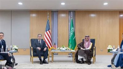 توافق سعودي أمريكي حول ضرورة وقف إطلاق النار في غزة
