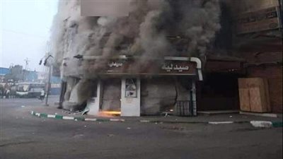 عاد لينتقم.. ديليفري يضرم النار داخل صيدلية بعد فصله من العمل بالشروق