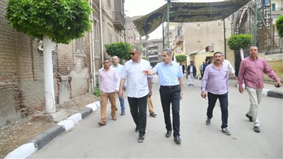 محافظ الغربية يتفقد عددا من كنائس كفر الزيات استعدادا لاحتفالات عيد القيامة 