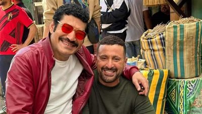 باسم سمرة يهنئ أحمد السقا على فيلم السرب